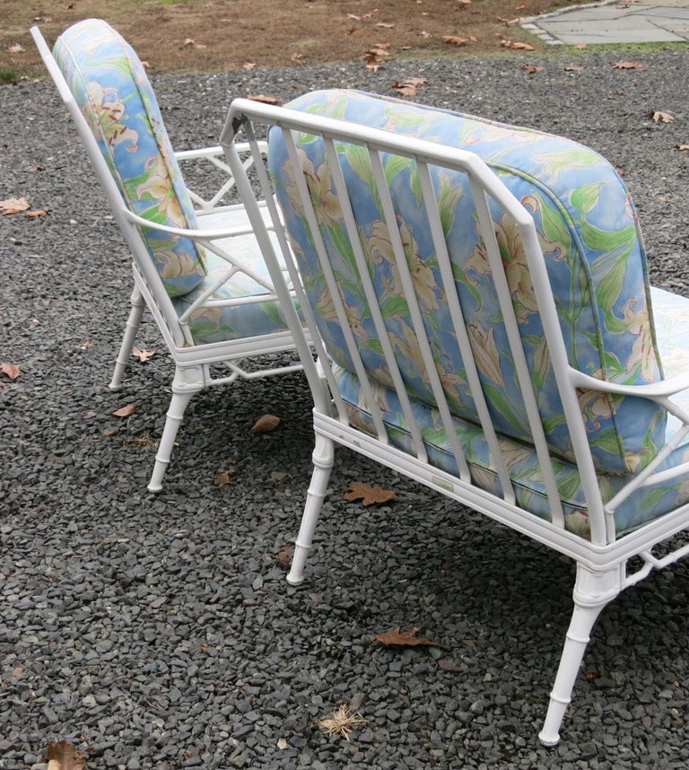 Pair of Vintage Brown Jordan Calcutta Aluminium Lounge Chairs For Sale
