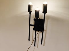 Pair of Vintage Brutalist Wall Lamps, 1960s