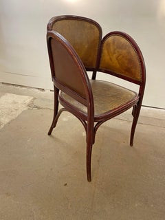 Pair of Vintage "Cafés" Chairs Signed Thonet