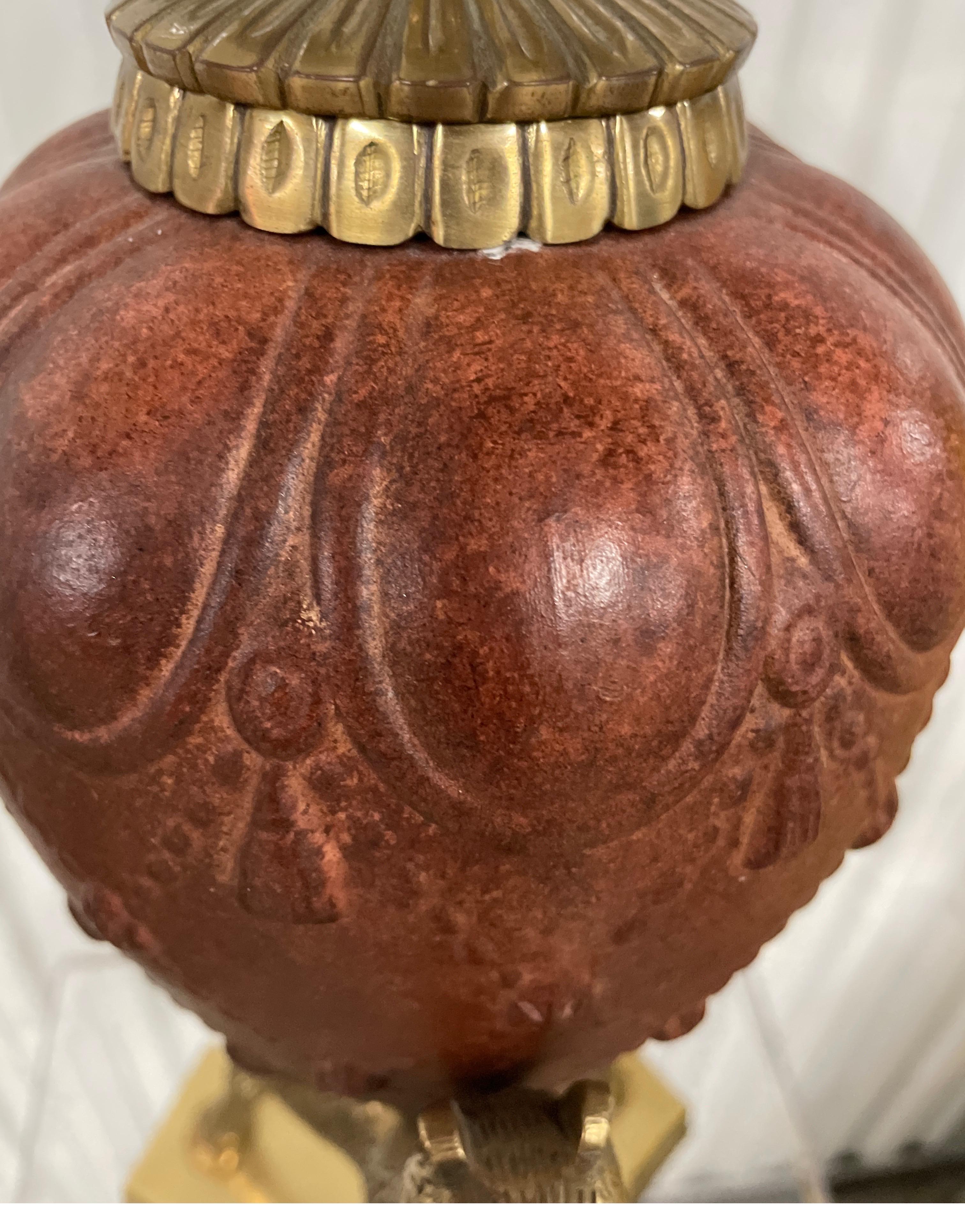 Paire de lampes camel vintage par Chapman en vente 2