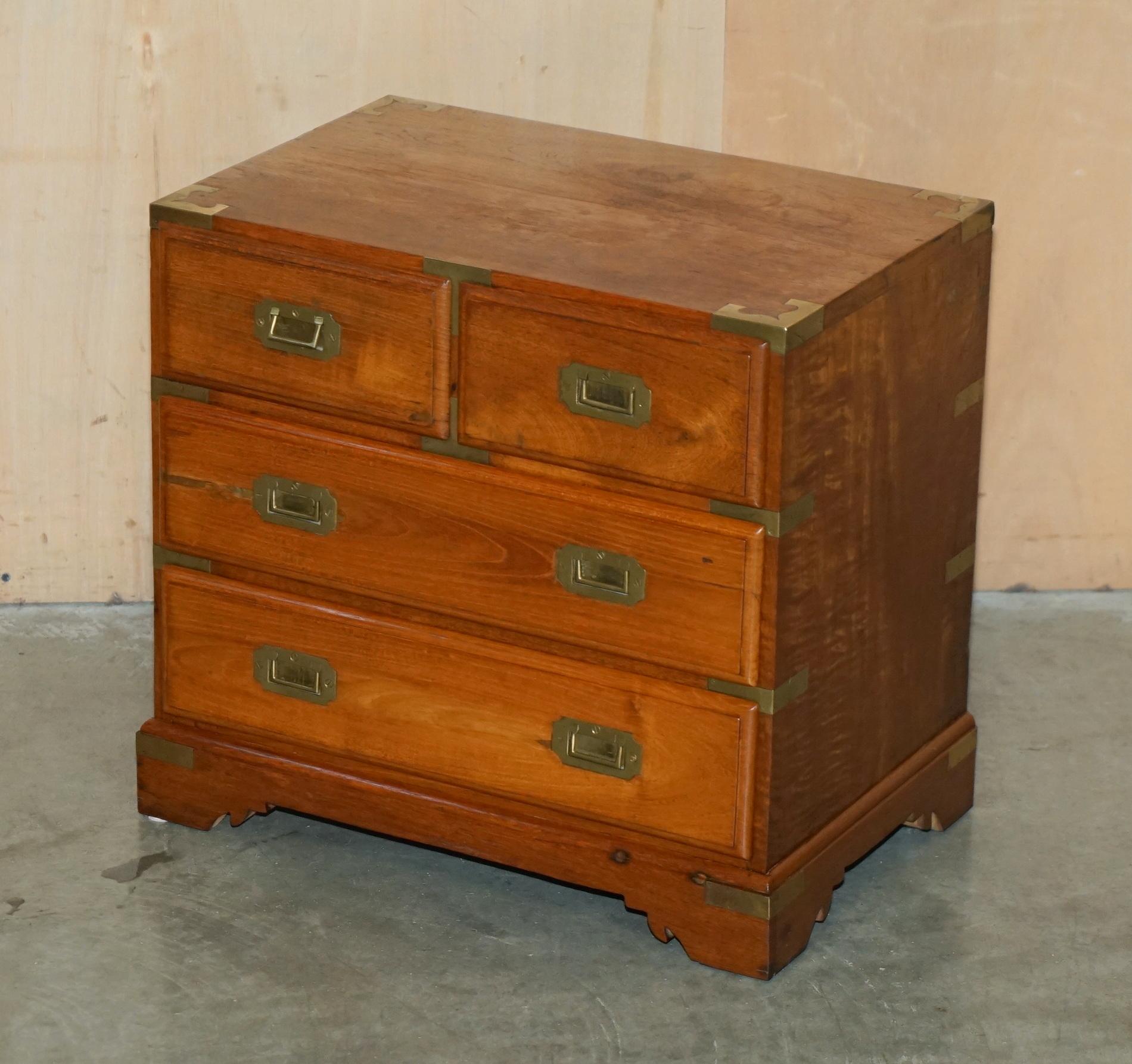 Royal House Antiques

Royal House Antiques is delighted to offer for sale this stunning pair of original mid century circa 1950's Camphor wood with gilt brass fixings bedside table nightstand drawers

Please note the delivery fee listed is just a