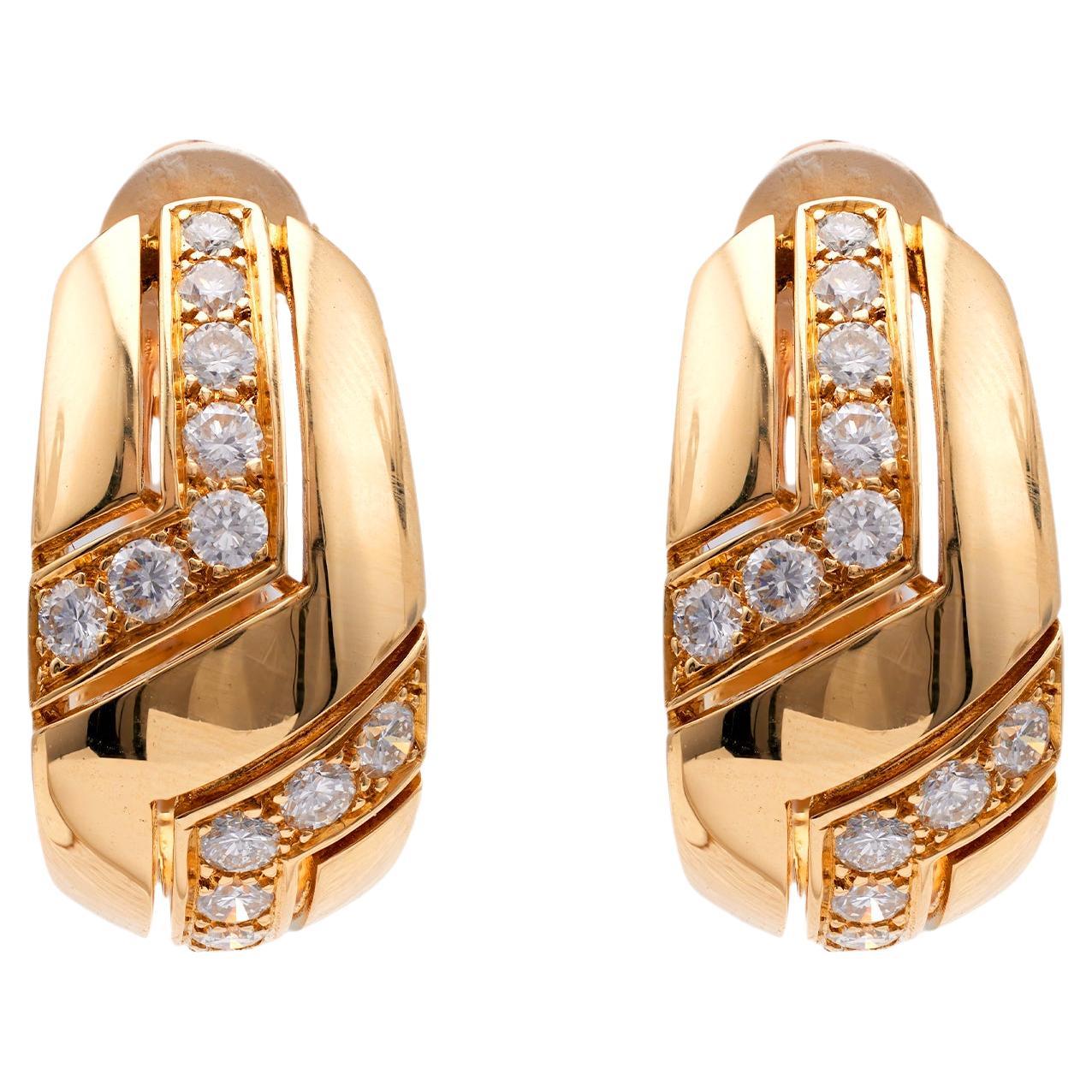 Cartier Love 18K Yellow Gold Earrings – Dandelion Antiques