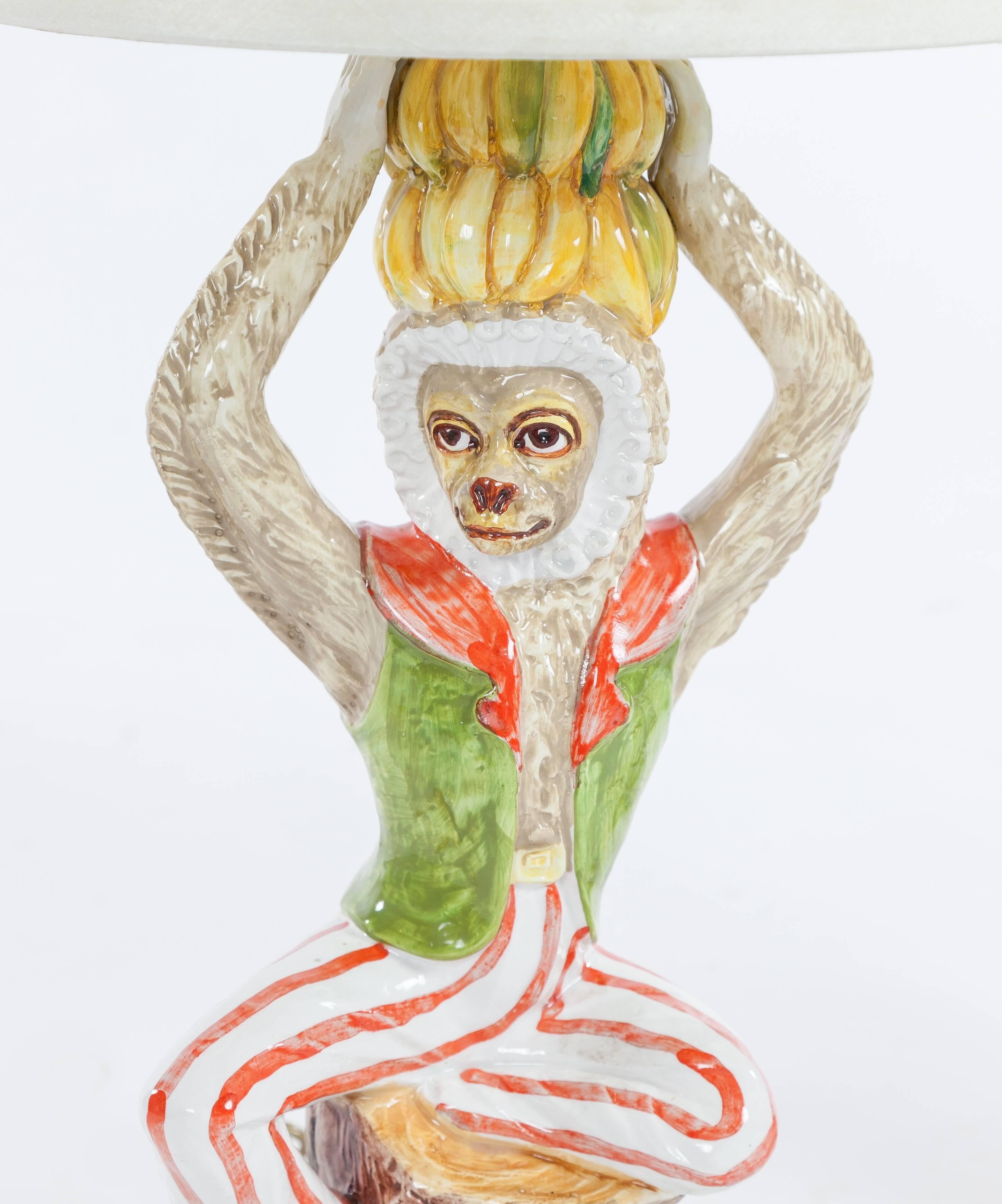 monkey bellhop lamp