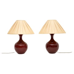 Pair of Vintage Ceramic Table Lamps