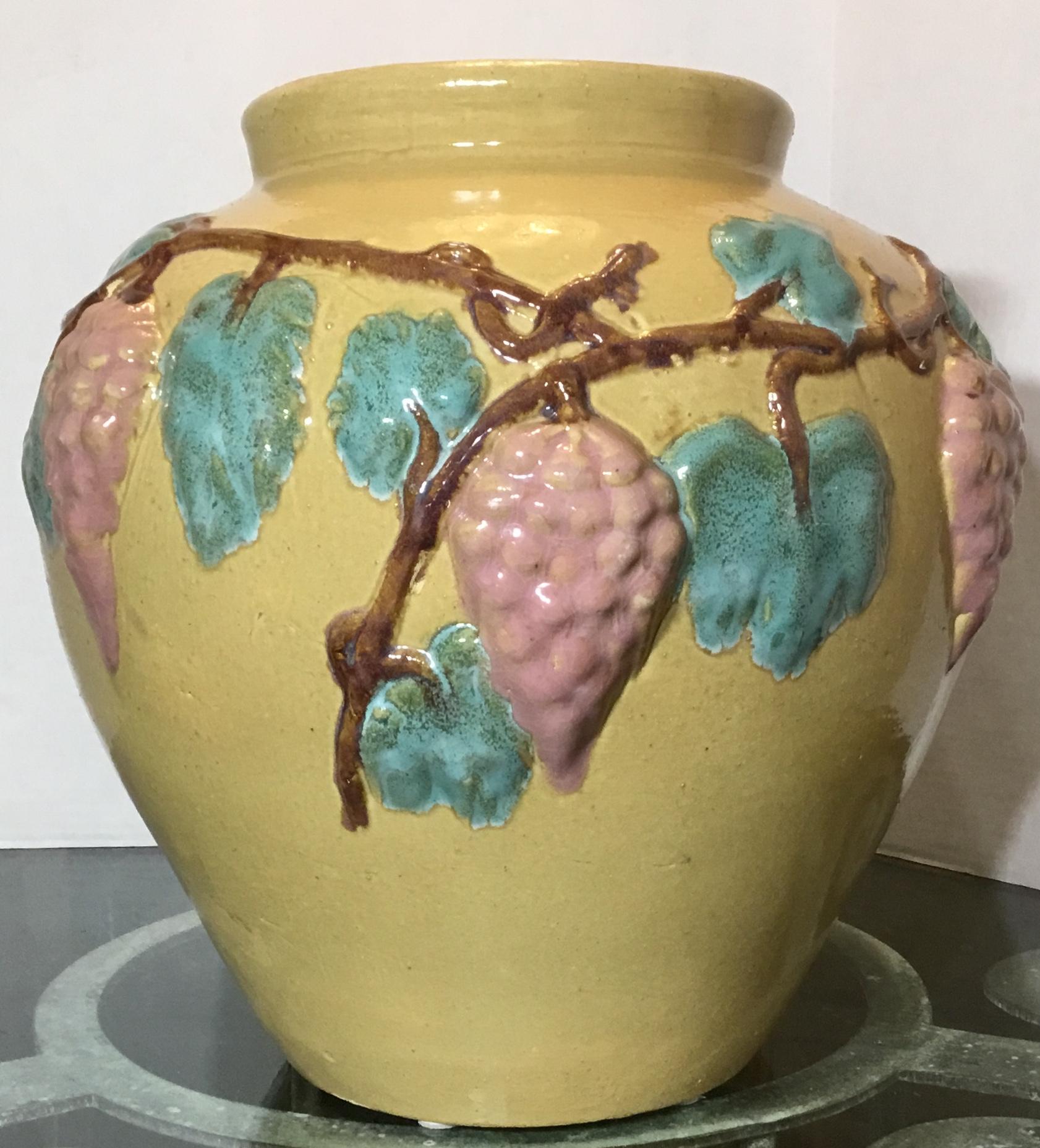 Paar Vintage-Vasen oder Pflanzgefäße aus Keramik im Angebot 9
