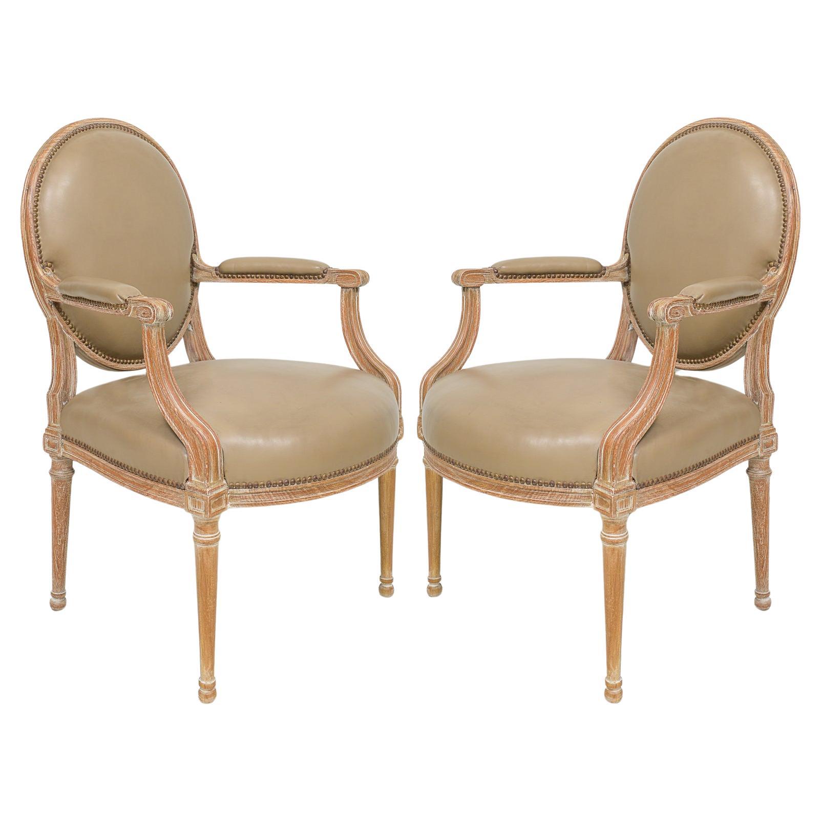 Cerused Fauteuils
