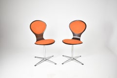Pair of vintage chairs by Elmar Flötotto, Germany, 1960s