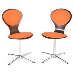 Pair of vintage chairs by Elmar Flötotto, Germany, 1960s