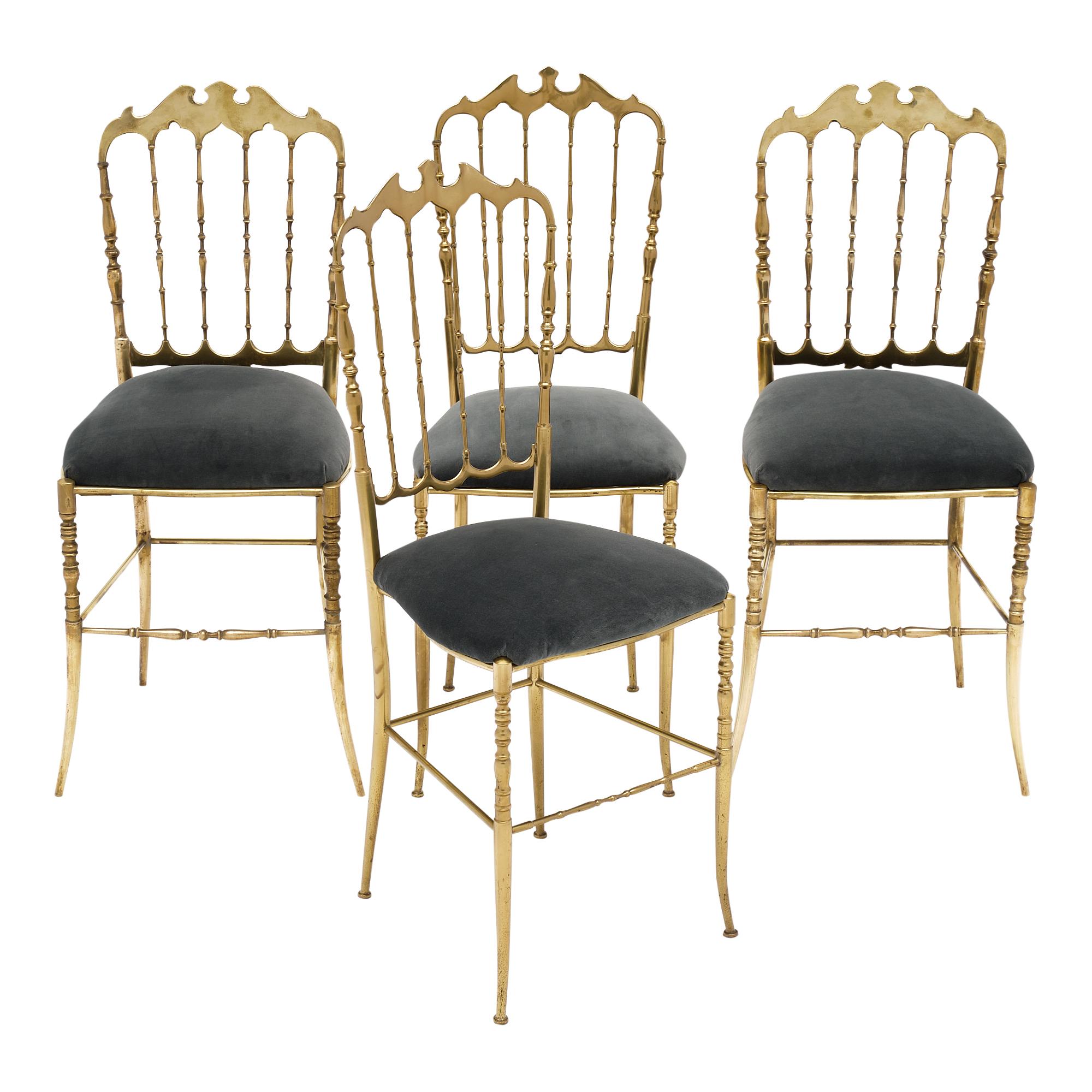 Pair of Vintage Chiavari Chairs 4