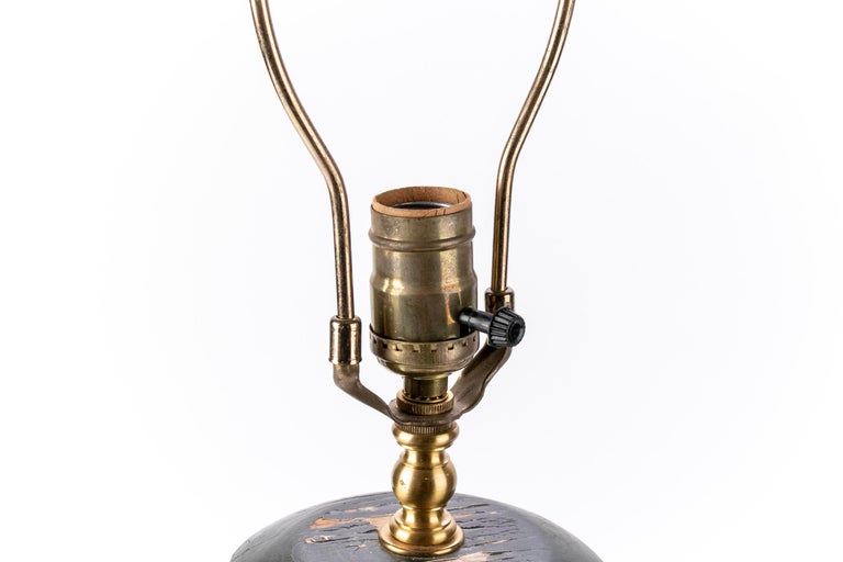 Pair of Vintage Chinoiserie Wood Tea Canister Lamps For Sale at 1stdibs