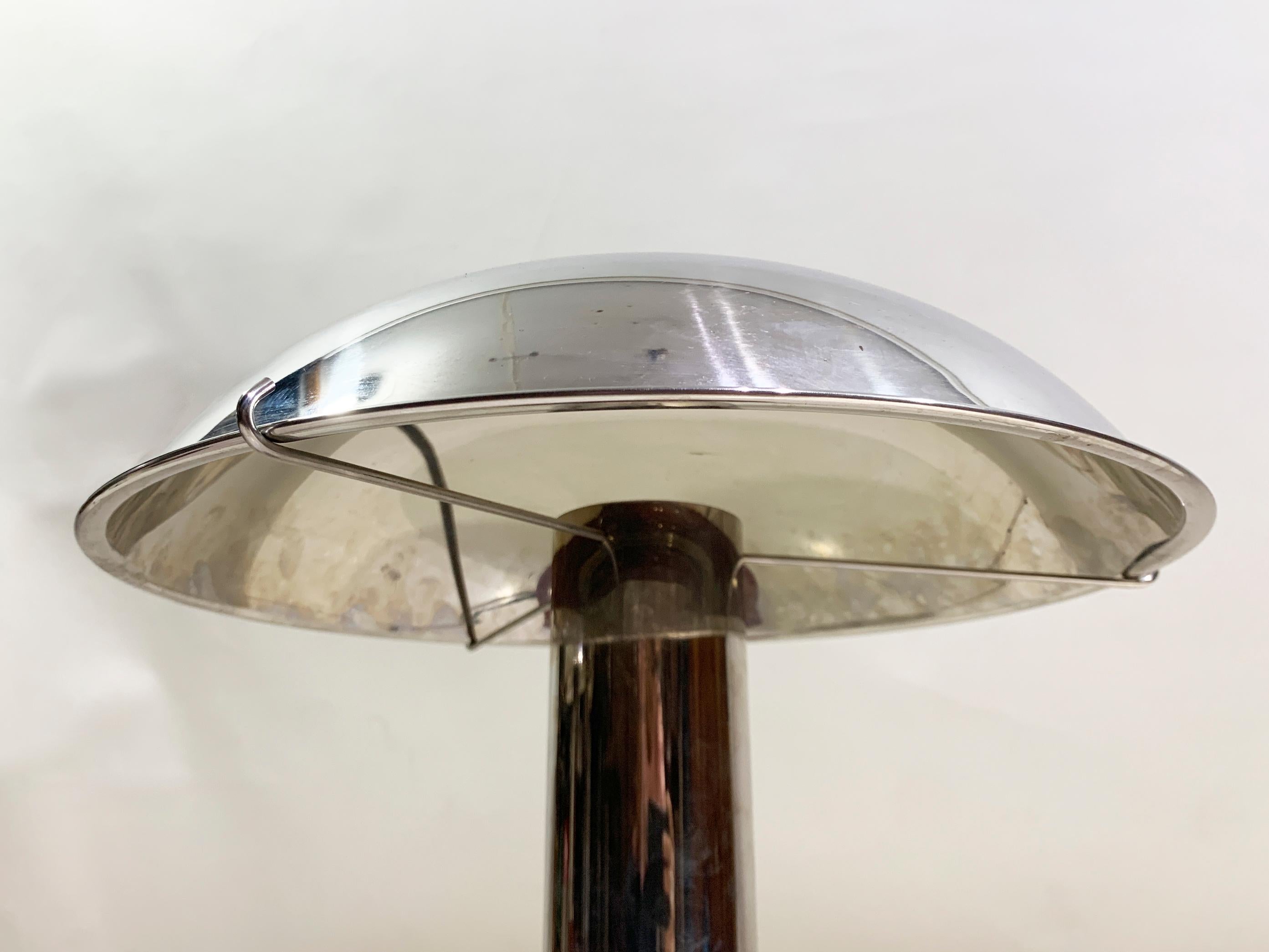 20th Century Pair of Vintage Chrome 