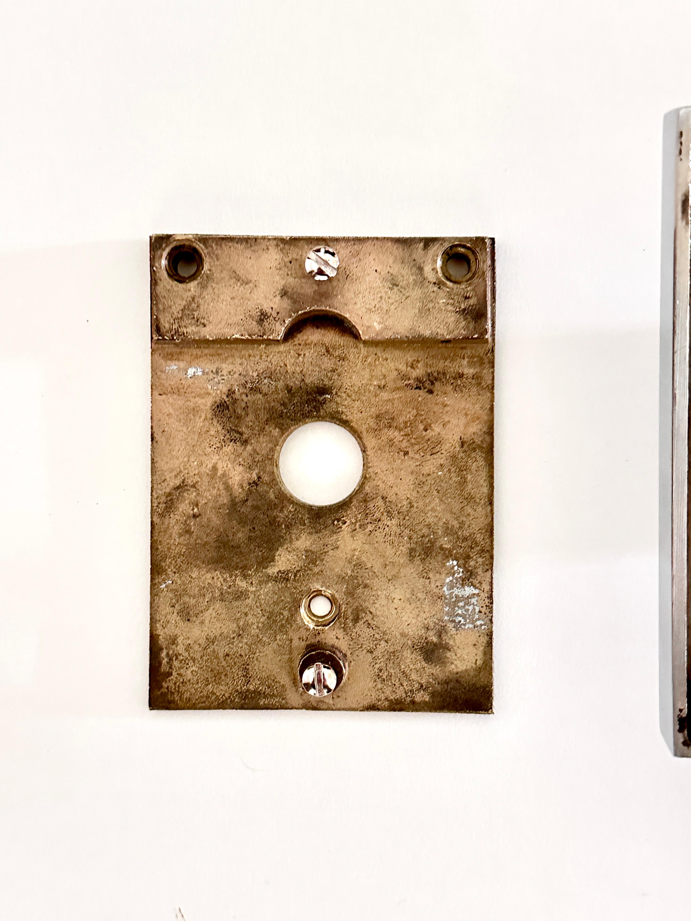 Pareja De Lámparas De Pared Giratorias Cromadas Vintage De Hansen Lamps en venta 10