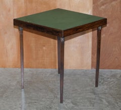 Pair of Vintage Circa 1940's Vono Folding Bridge Games Card Travelling Tables