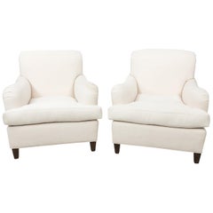 Pair of Vintage Club Chairs, circa 1940s