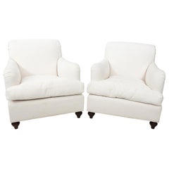 Pair of Vintage Club Chairs