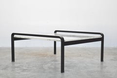 Pair of Vintage Coffee Tables by Tito Agnoli for Matteo Grassi – 1970s