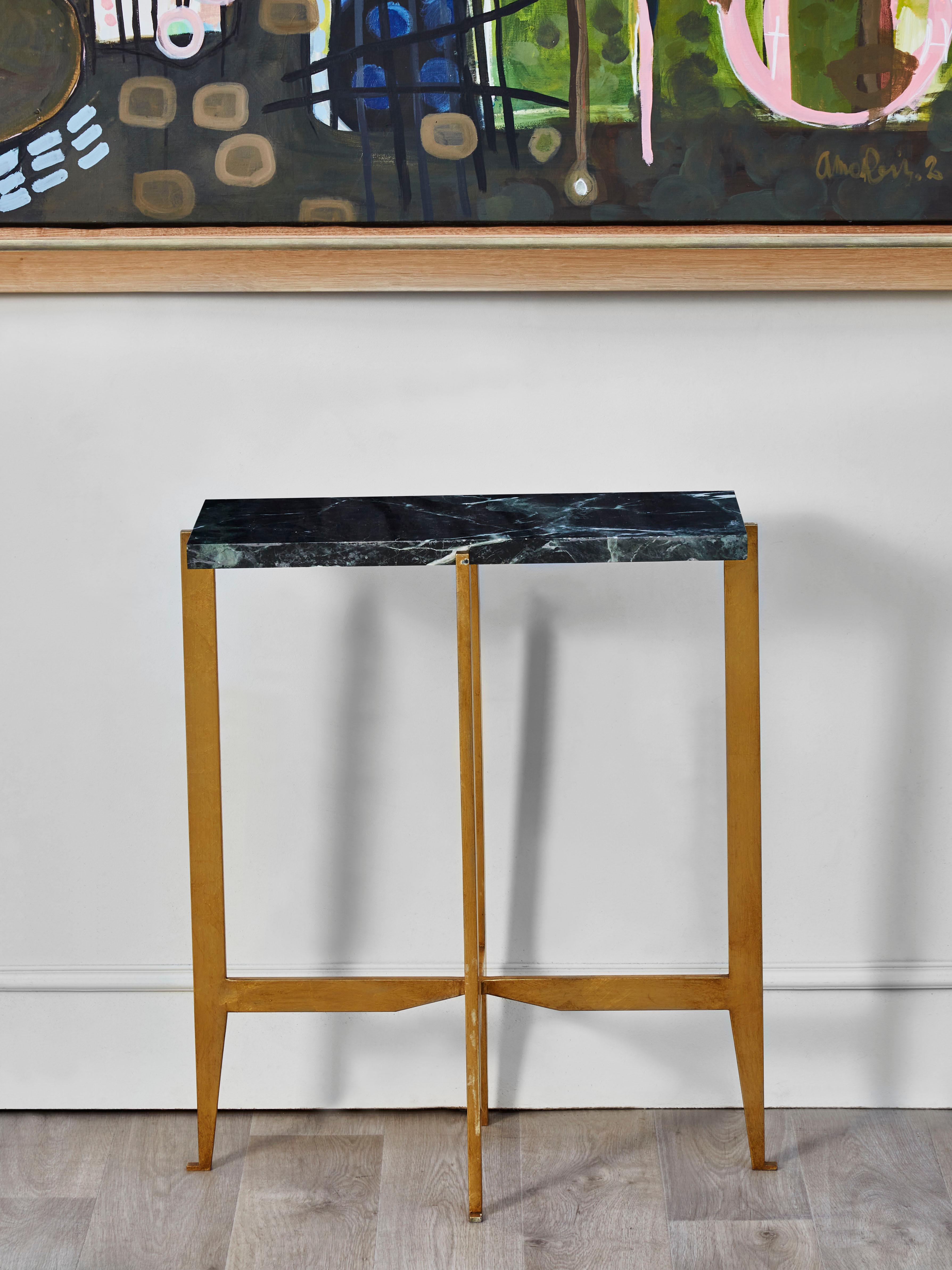 Mid-Century Modern ONE vintage Console in Brass, 1980s At Cost Price