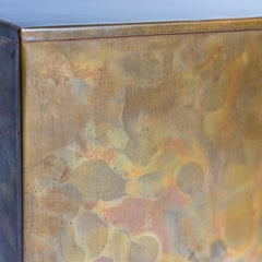 Pair of Vintage Copper Cube Side Tables