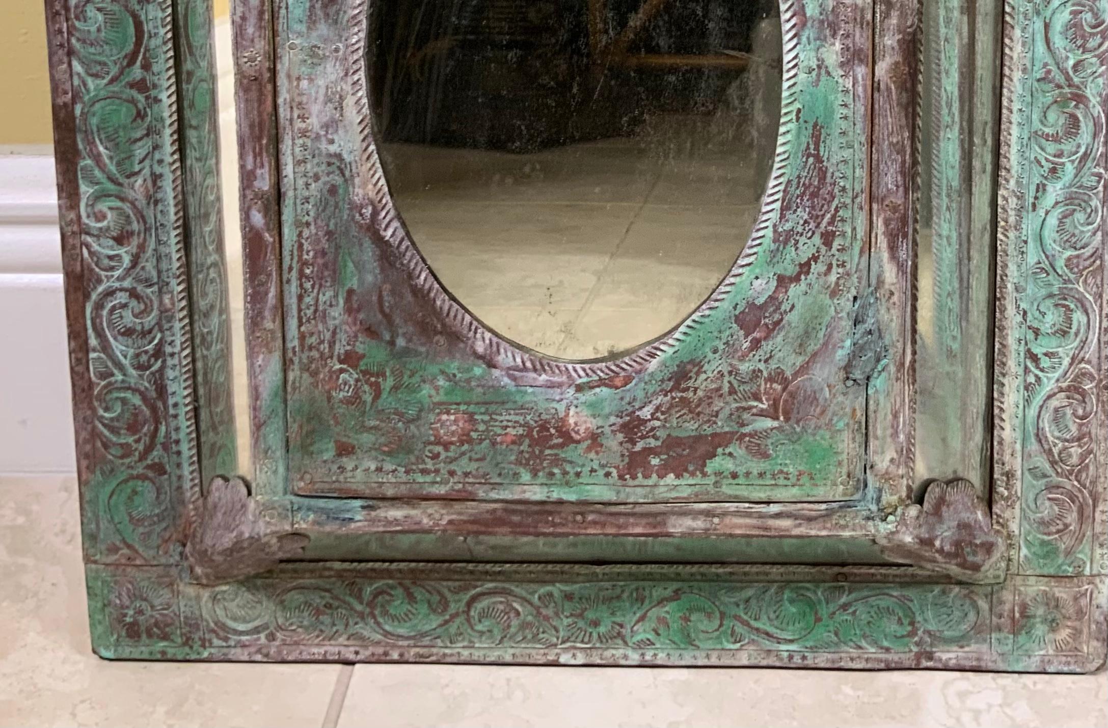 Pair of Vintage Copper Mirror 7
