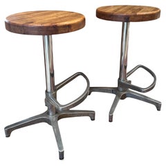 Pair of Vintage Counter Stools