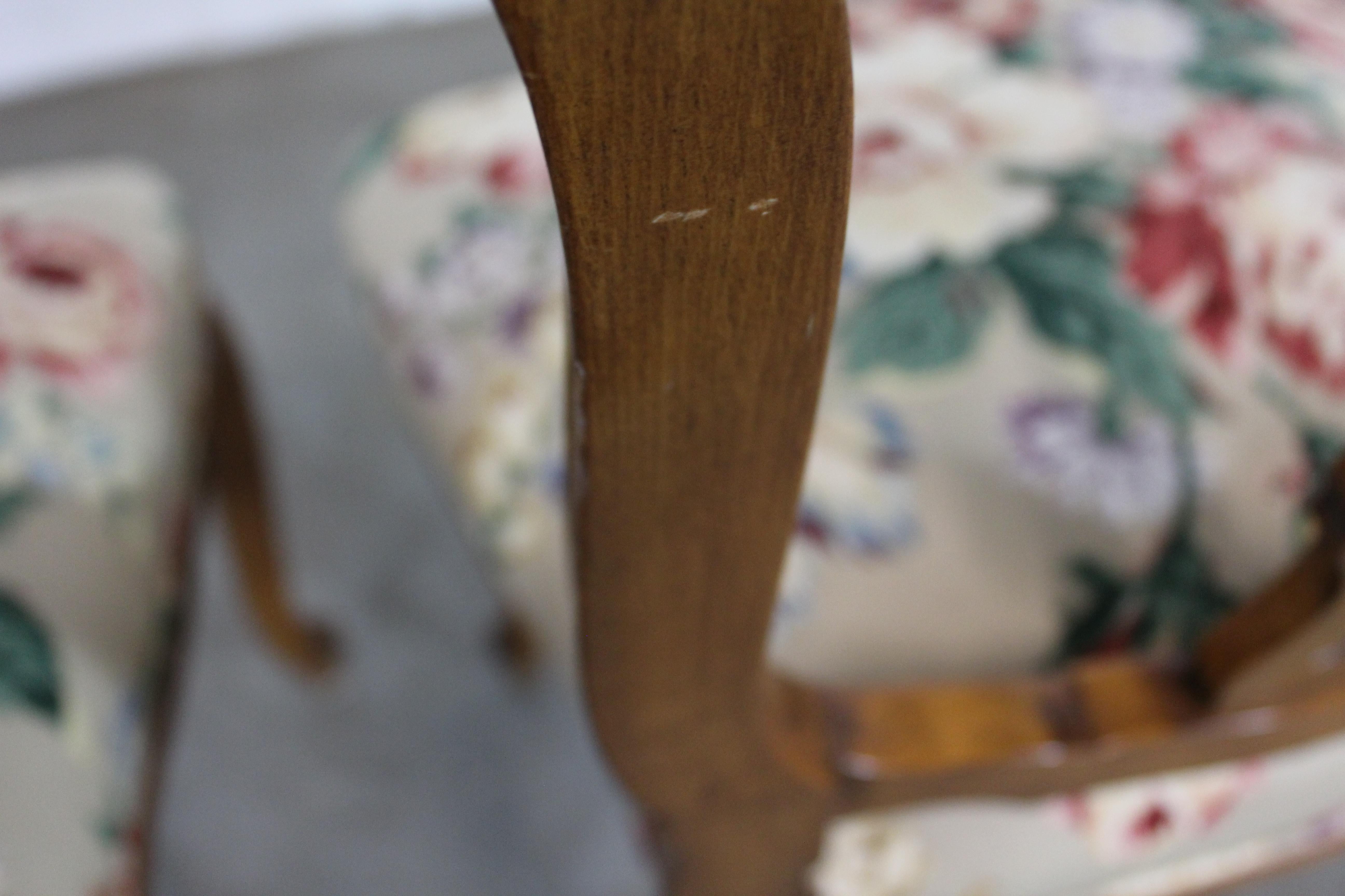 Pair of Vintage Country French Side Chairs For Sale 3
