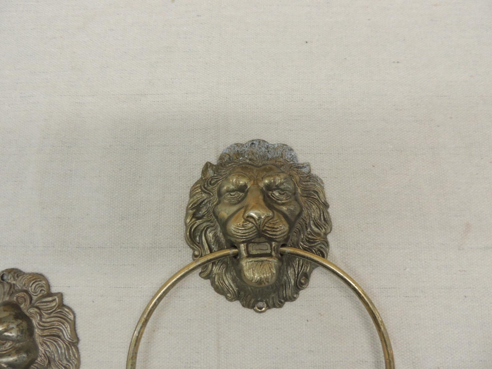 lion curtain tie backs