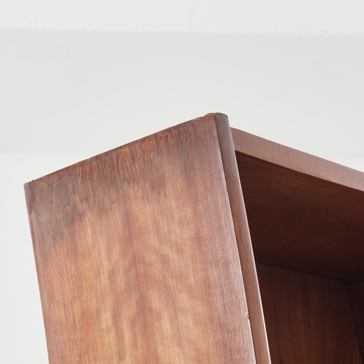 Pair of Vintage Custom Wavy Wooden Shelves, Late 20th Century 1