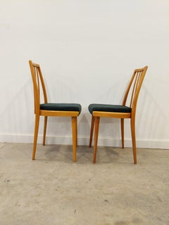 Pair of Vintage Czech Dining Chairs