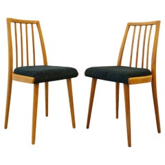 Pair of Vintage Czech Dining Chairs