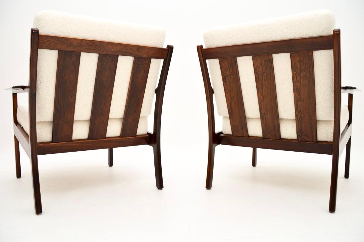 Mid-20th Century Pair of Vintage Danish Armchairs