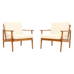 Paire de fauteuils danois vintage