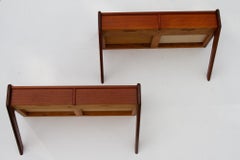 Coppia di comodini danesi vintage di Ølholm, anni '60