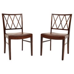 Pair of Vintage Danish Chairs by Ole Wanscher