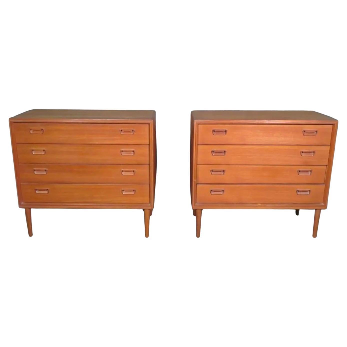 Pair of Vintage Danish Dressers