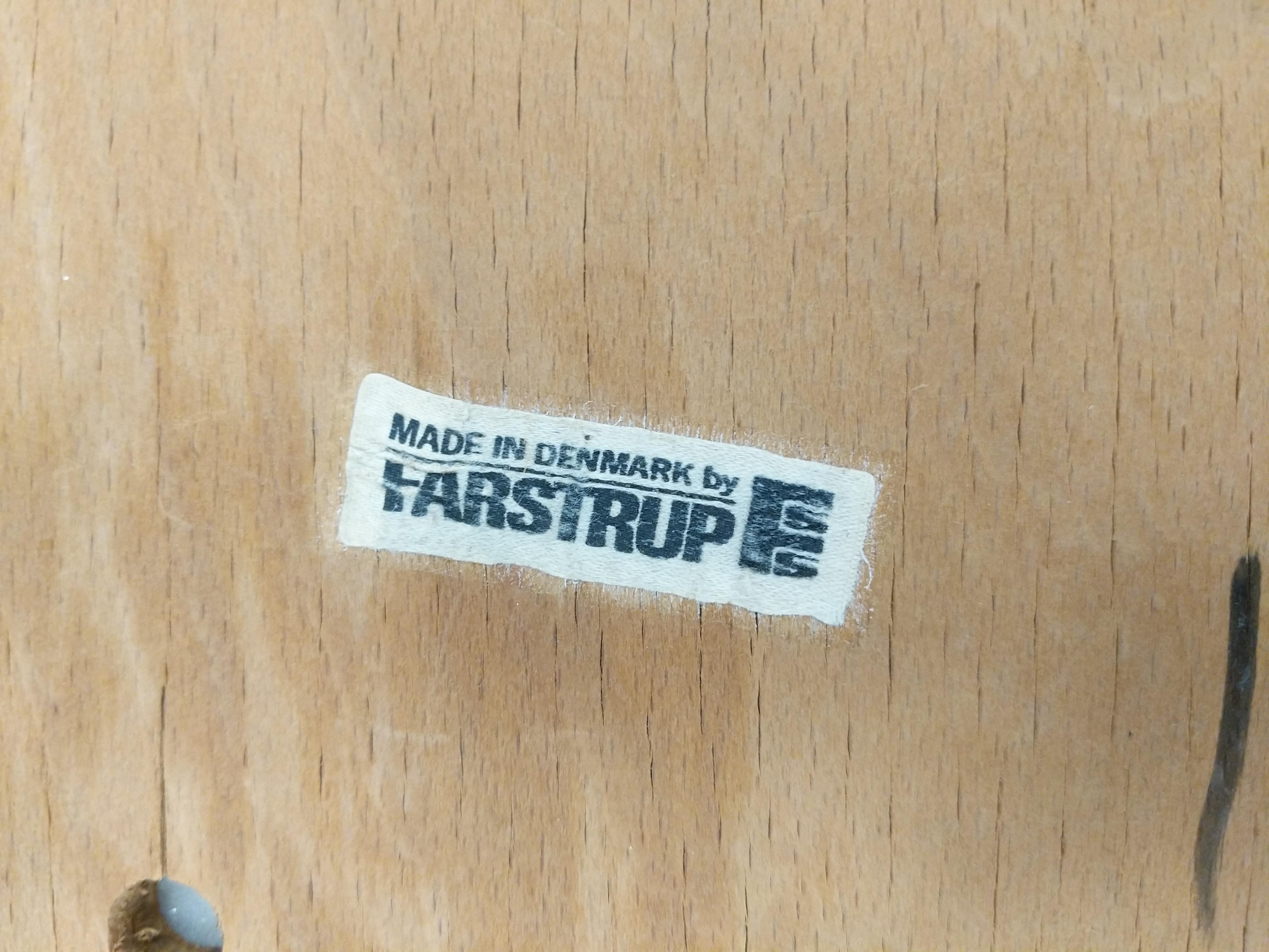 Pair of Vintage Danish Modern Dining Chairs by Farstrup (Holz)