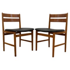 Pair of Vintage Danish Modern Dining Chairs