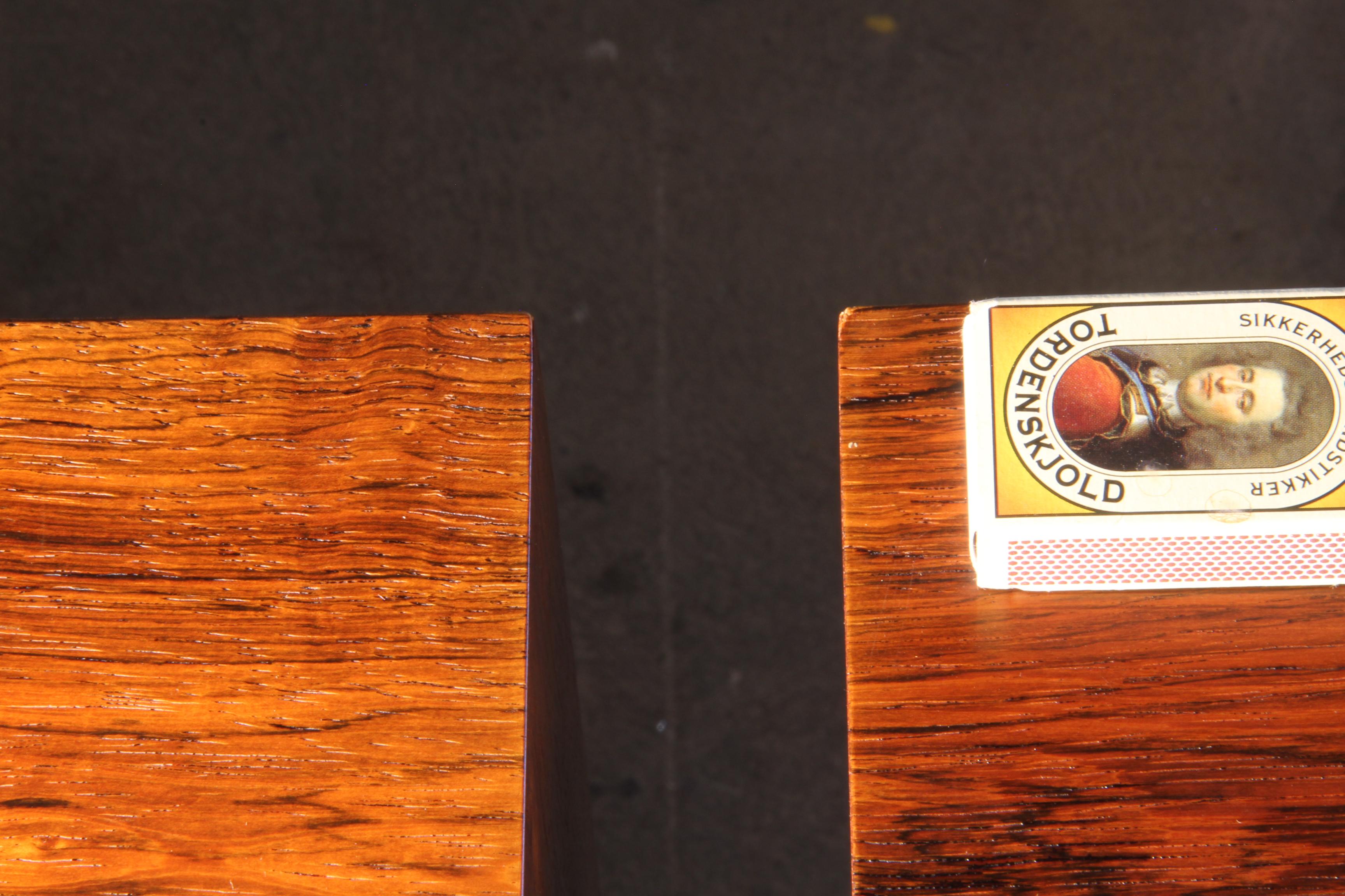 Pair of Vintage Danish Rosewood Sideboards by Poul Hundevad - Hundevad &Co 1960s For Sale 10