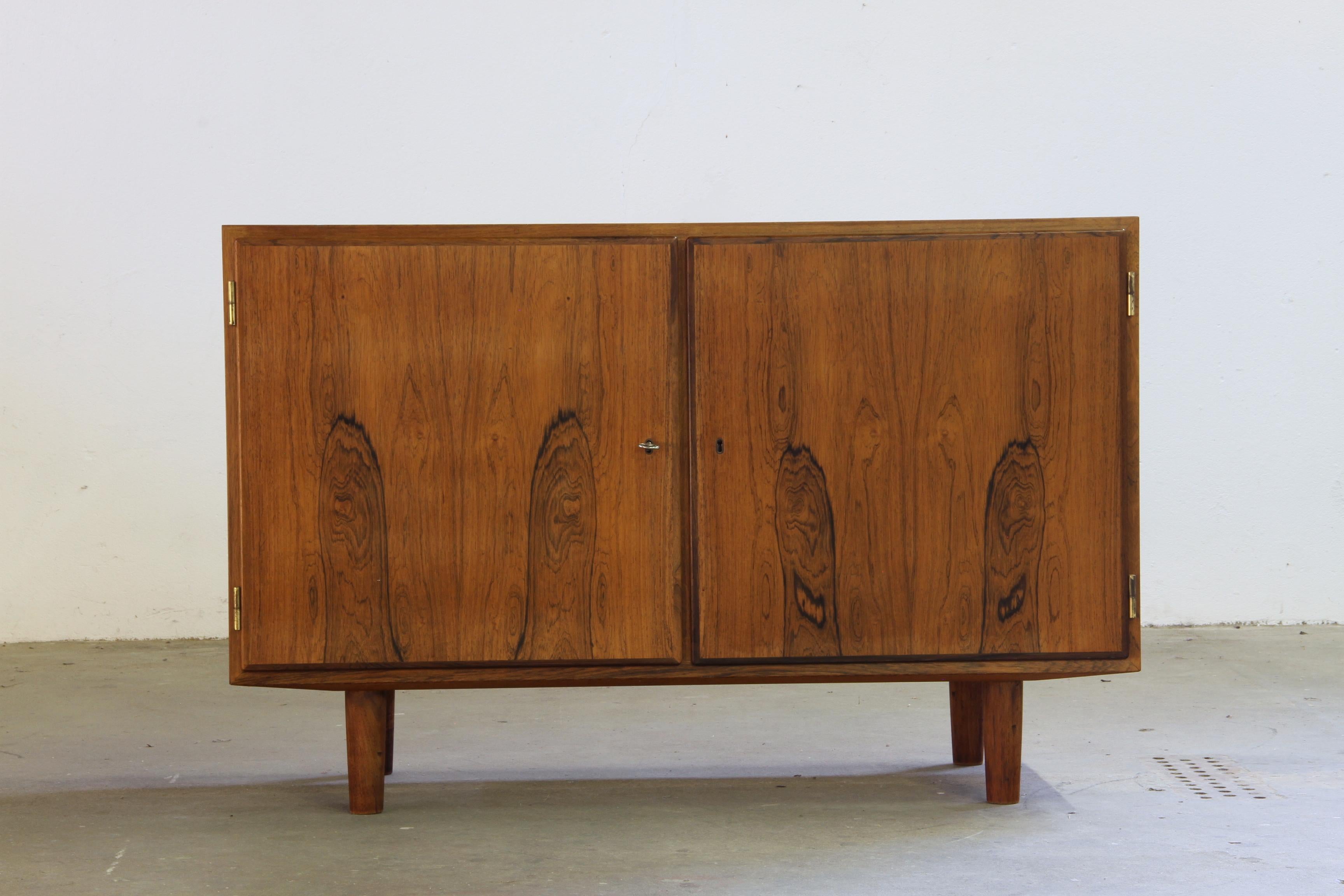 Pair of Vintage Danish Rosewood Sideboards by Poul Hundevad - Hundevad &Co 1960s For Sale 12