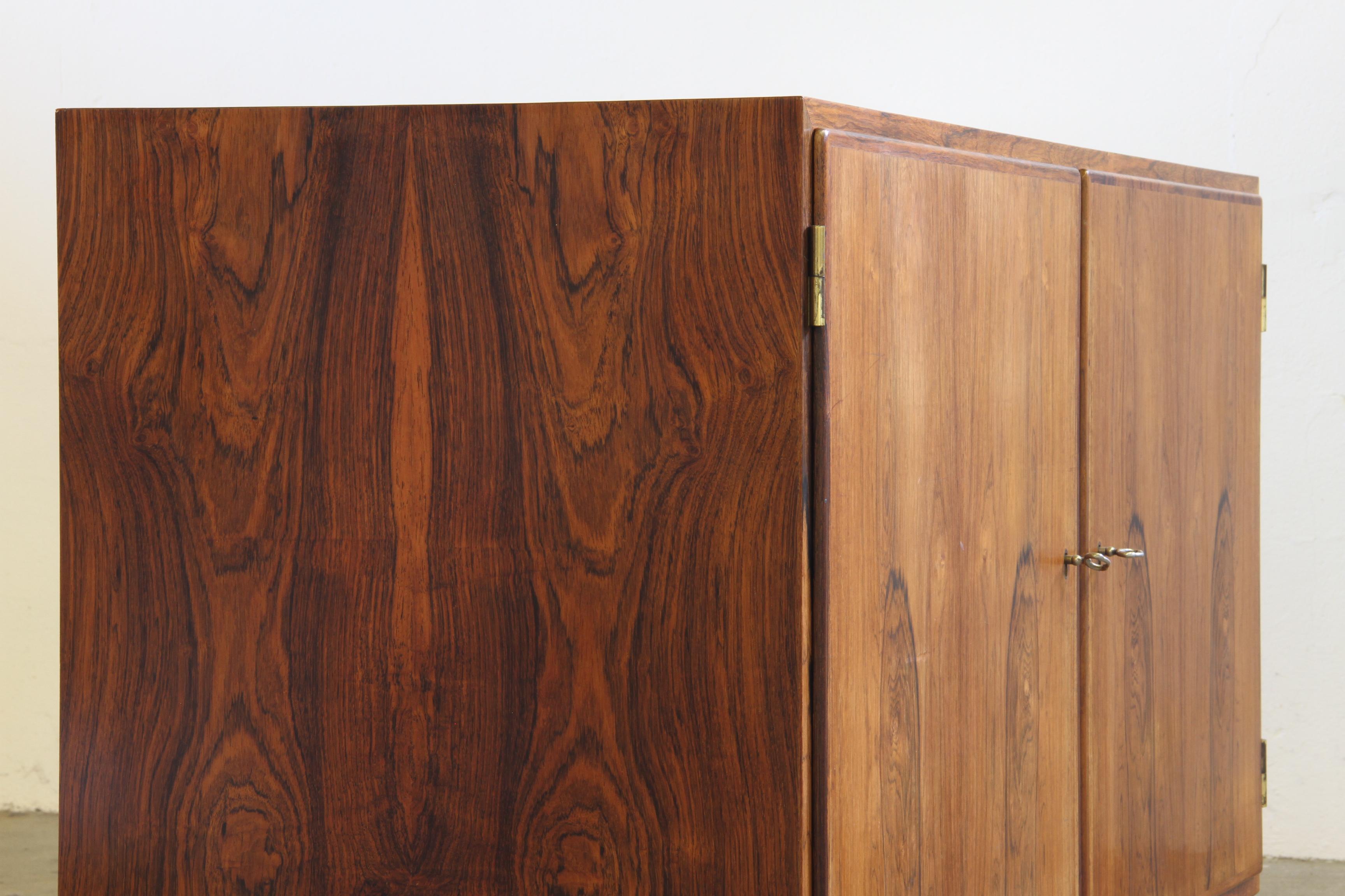 Pair of Vintage Danish Rosewood Sideboards by Poul Hundevad - Hundevad &Co 1960s For Sale 1