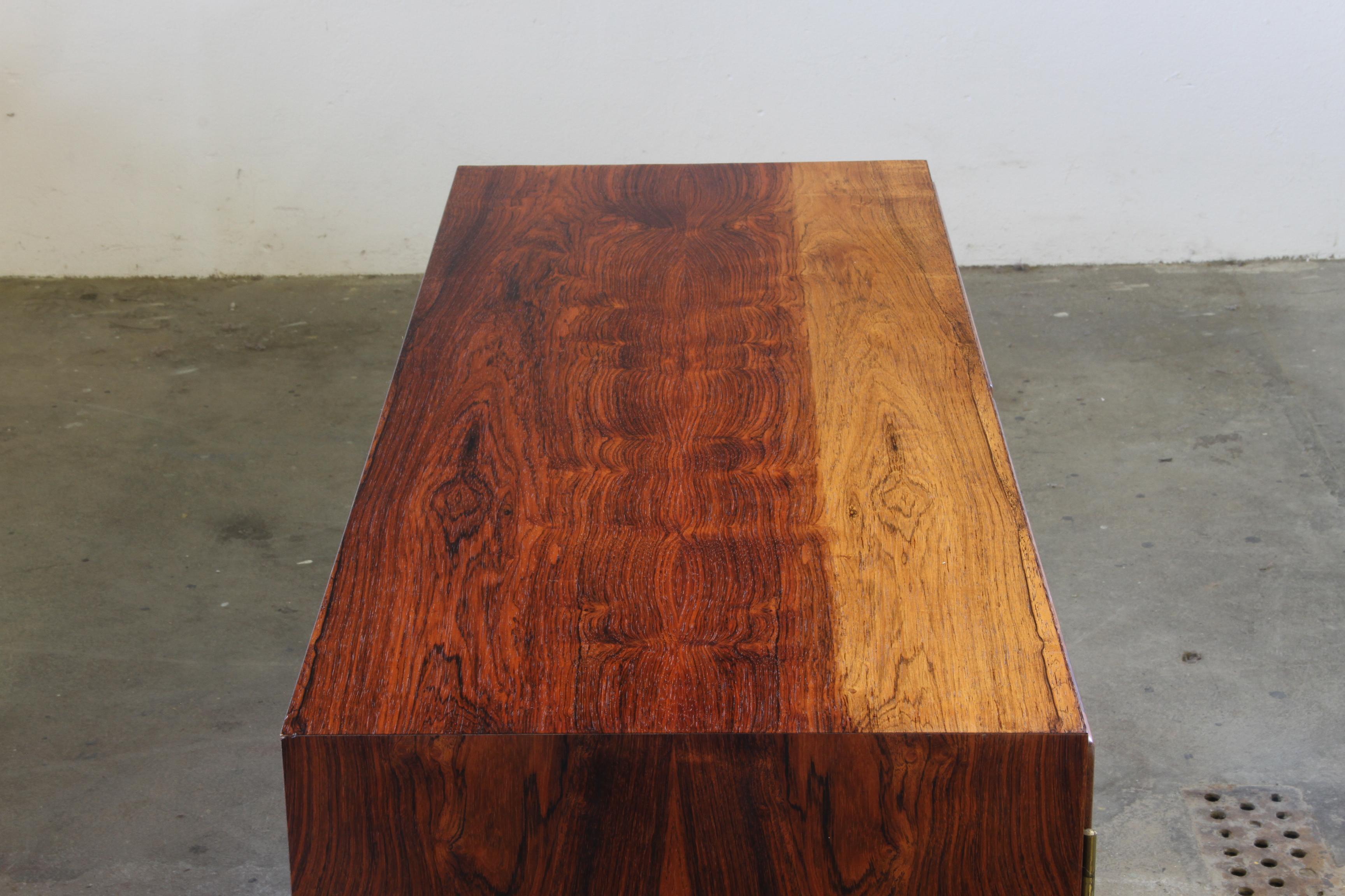 Pair of Vintage Danish Rosewood Sideboards by Poul Hundevad - Hundevad &Co 1960s For Sale 2