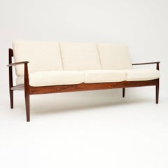 Pair of Vintage Danish Sofas by Grete Jalk for France and Son