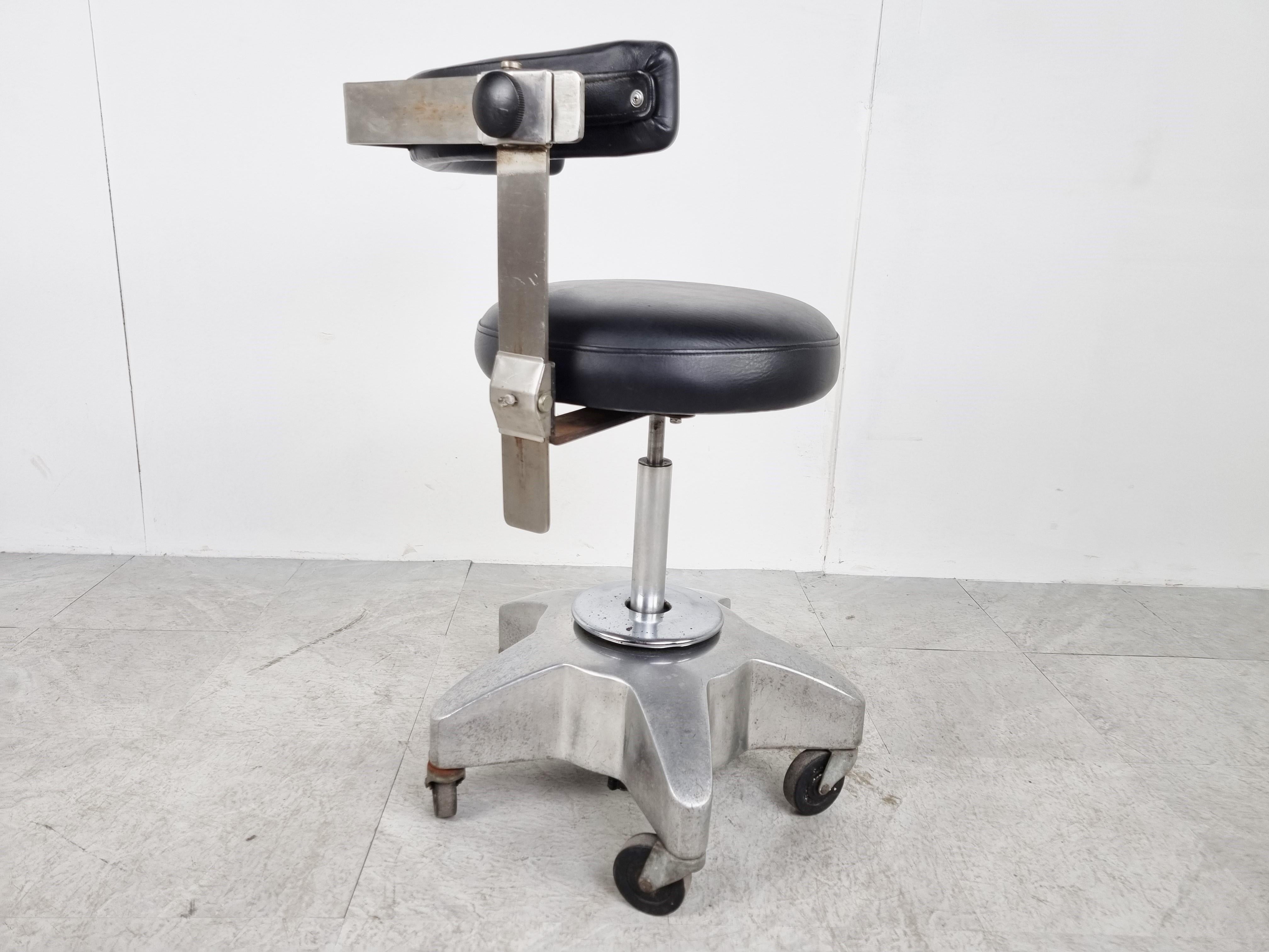 Industrial Pair of Vintage Dentist Chairs, 1970s