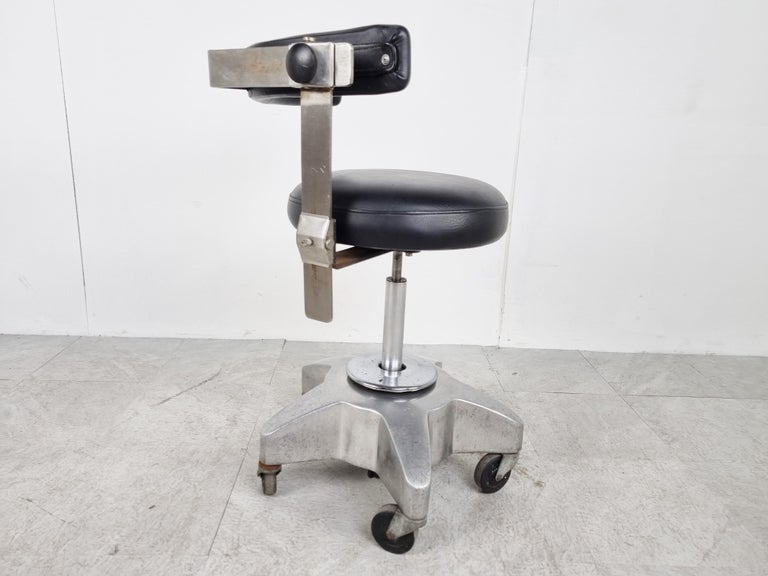 Pair of Vintage Dentist Chairs, 1970s For Sale at 1stDibs