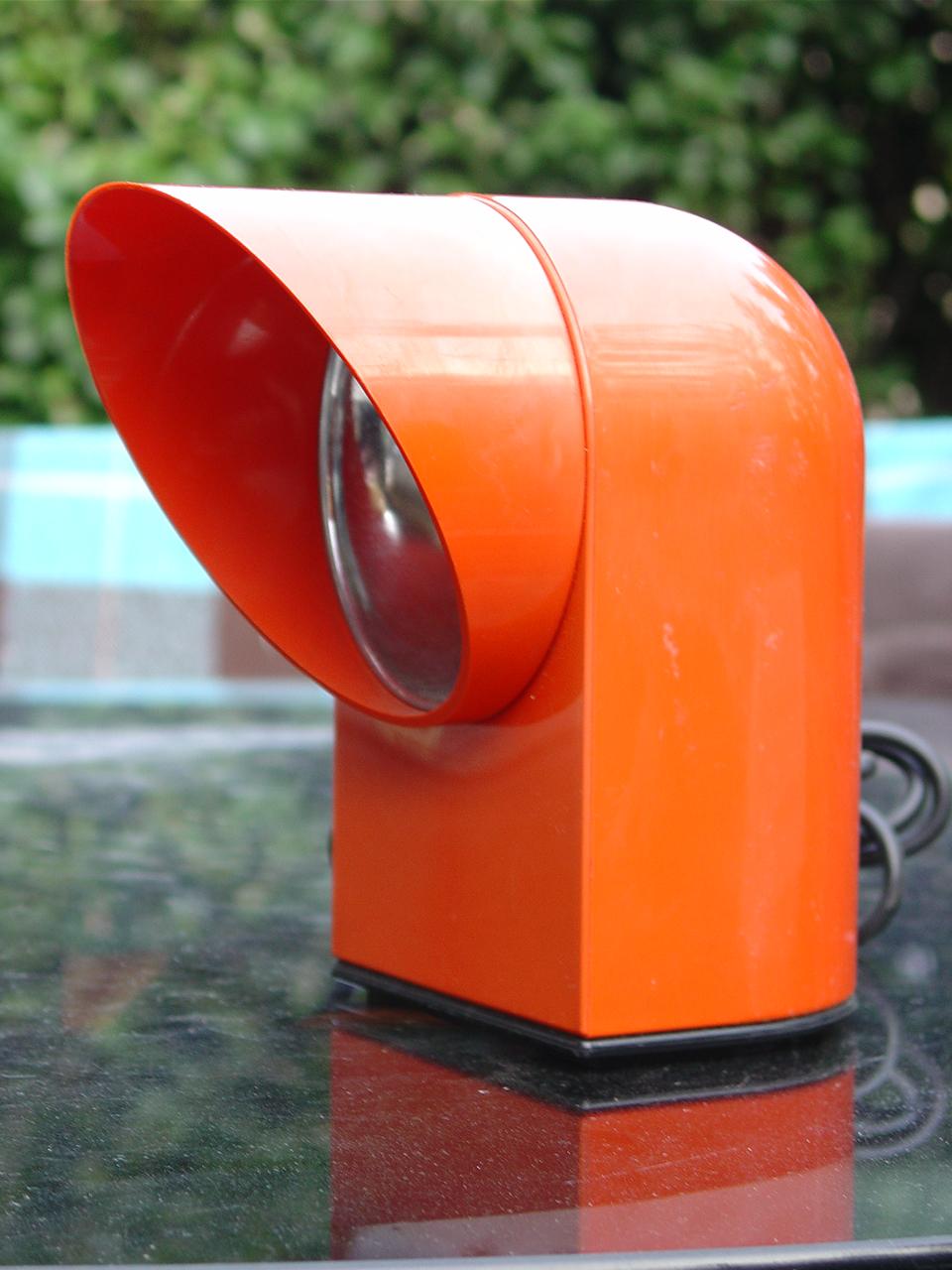 Pair of Vintage Desk Lamp Lumen Form Oliver by Paolo Piva, 1960 In Good Condition For Sale In Biella, IT