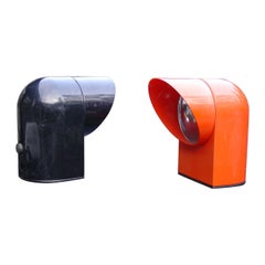 Pair of Vintage Desk Lamp Lumen Form Oliver by Paolo Piva, 1960