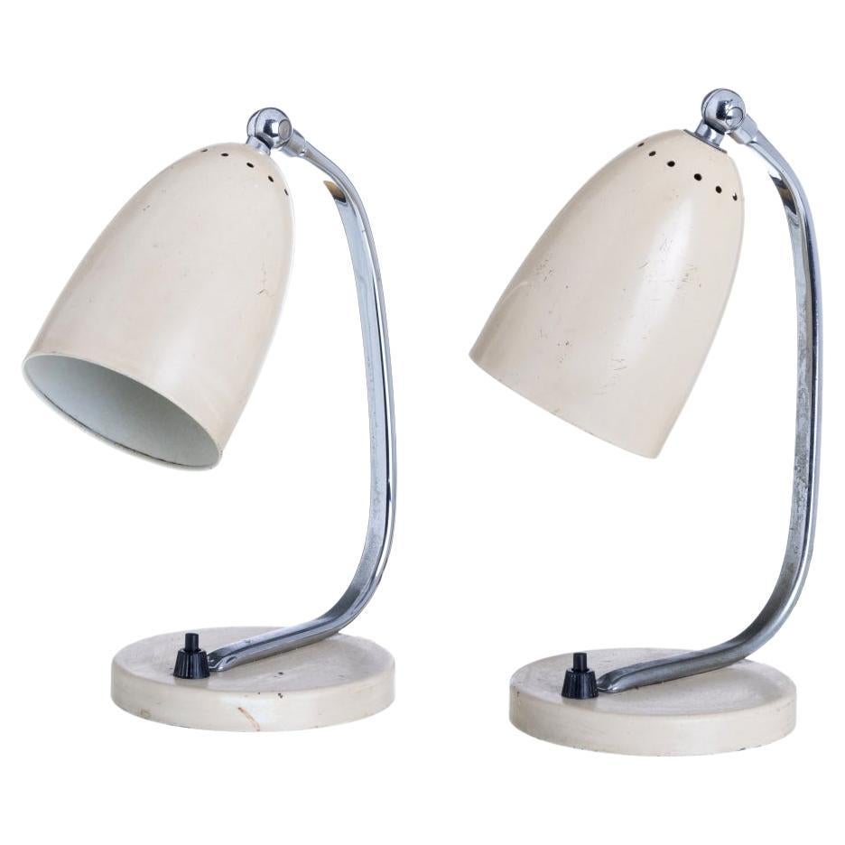 PAIR OF VINTAGE DESK LAMPS  20th Century Europe For Sale