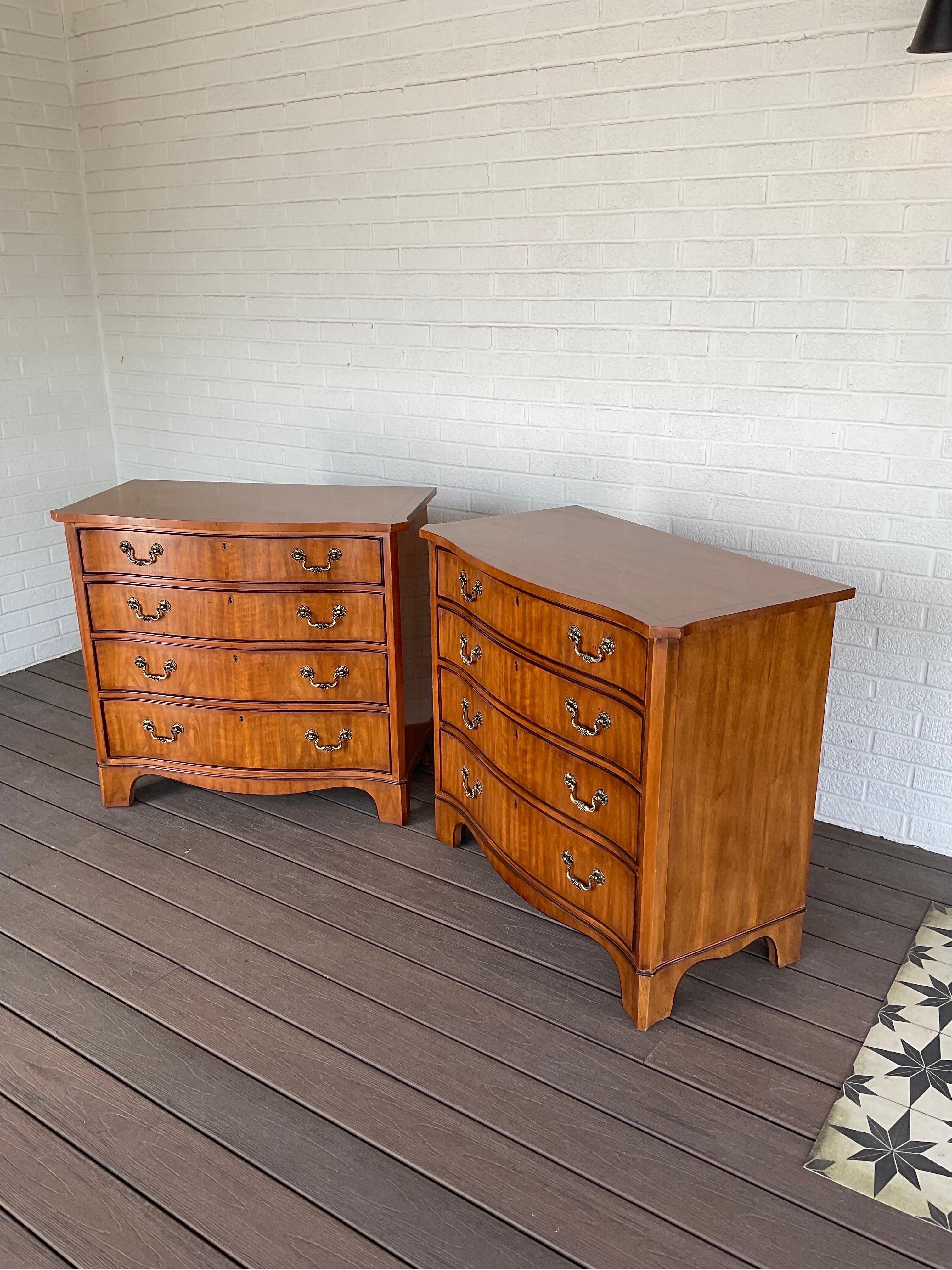 Pair of Vintage Devoncourt Bachelor Chests from Drexel 3