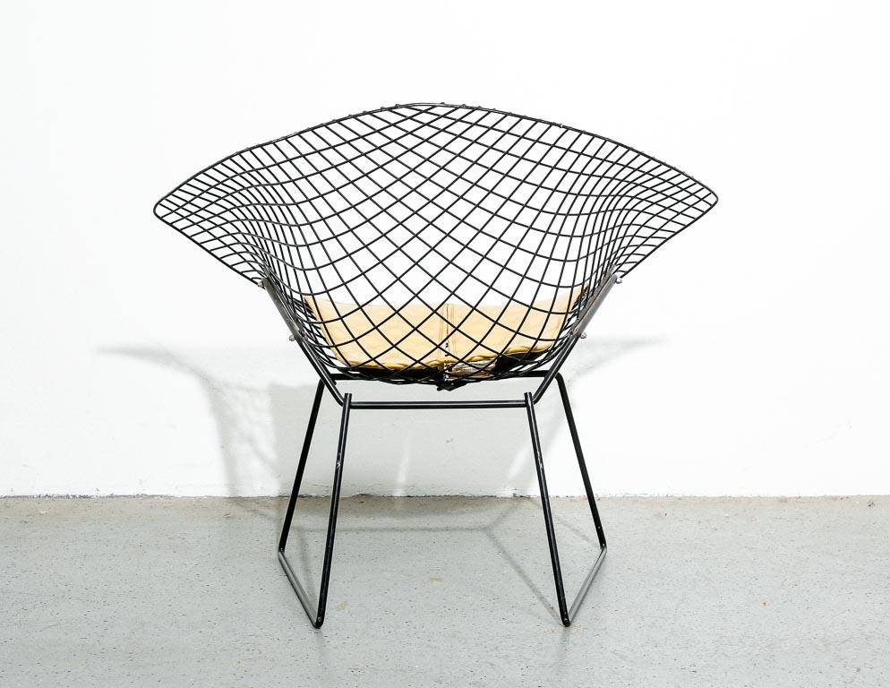 Pair of Vintage Diamond Chairs by Harry Bertoia for Knoll 2