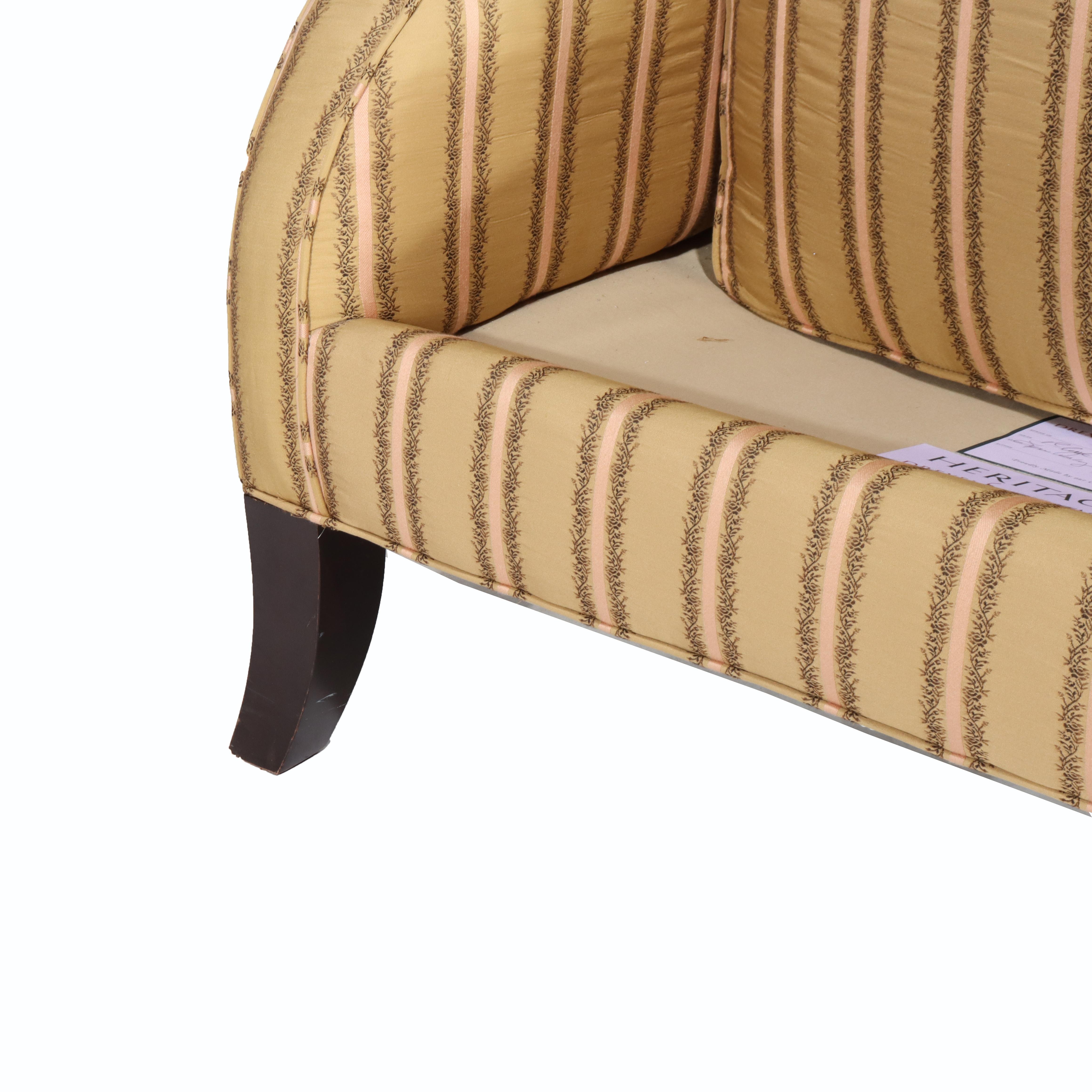 Pareja de sillones de salón Vintage Drexel Heritage 20thC en venta 9