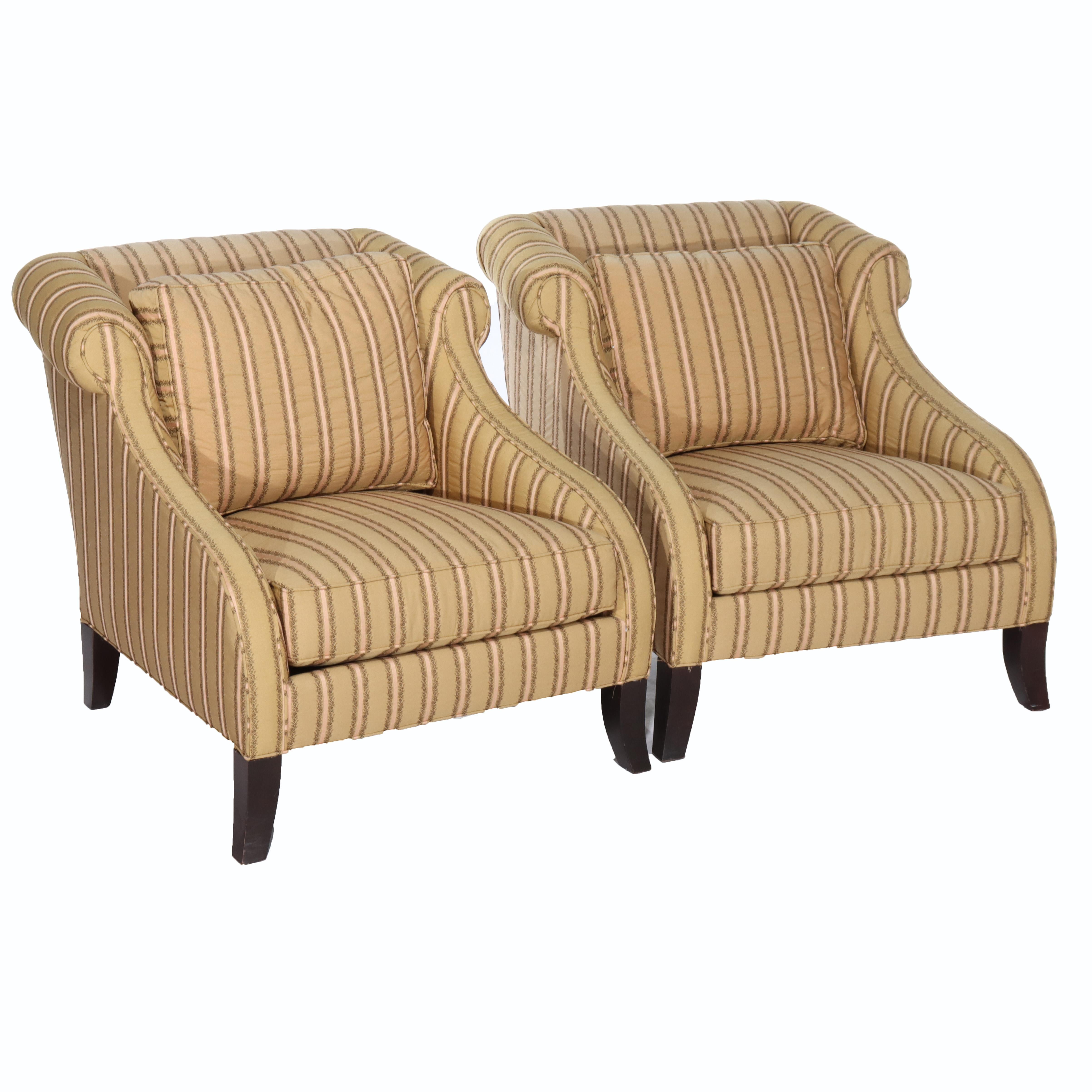 Pareja de sillones de salón Vintage Drexel Heritage 20thC en Bueno estado para la venta en Big Flats, NY